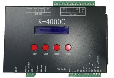 DC5V DMX/SPI КОНТРОЛЕР – 4 ИЗЛЕЗНИ ПОРТИ
