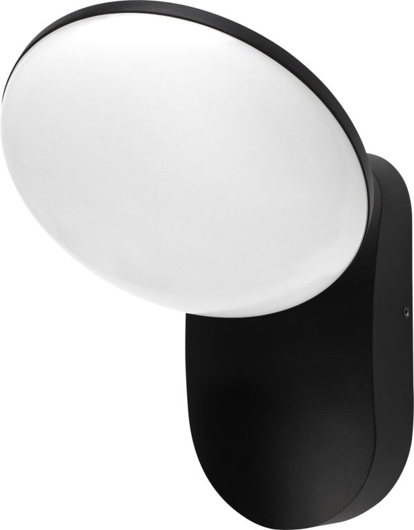 LED Ѕидна Светилка Алуминиумска 12W ЦРНО ТЕЛО IP54