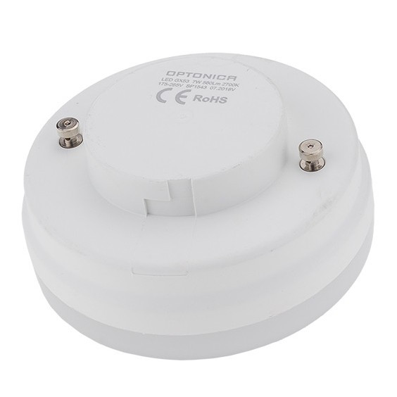 Led СИЈАЛИЦА GX53 7W 560Lm Ra>80 180° AC175-265V 2700K