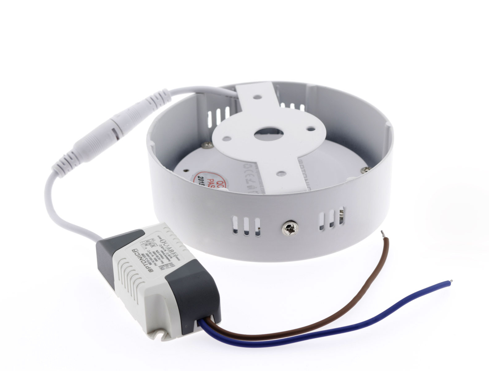 6W Led НАДГРАДЕН ПАНЕЛ КРУГ AC85-260V 50-60Hz 2800K
