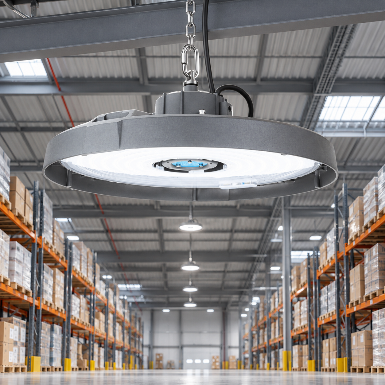 200W Led ИНДУСТРИСКА СВЕТИЛКА AC100-240V 5700K 180Lm/W IP65 90° – NEW