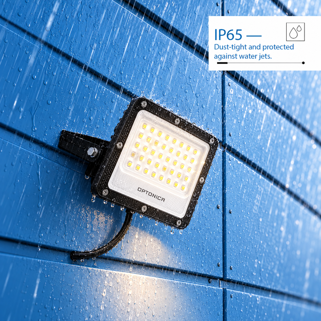 Led SMD Рефлектор ЦРНО ТЕЛО IP65 – LUMILedS CHIP 30W ТОПЛО БЕЛО