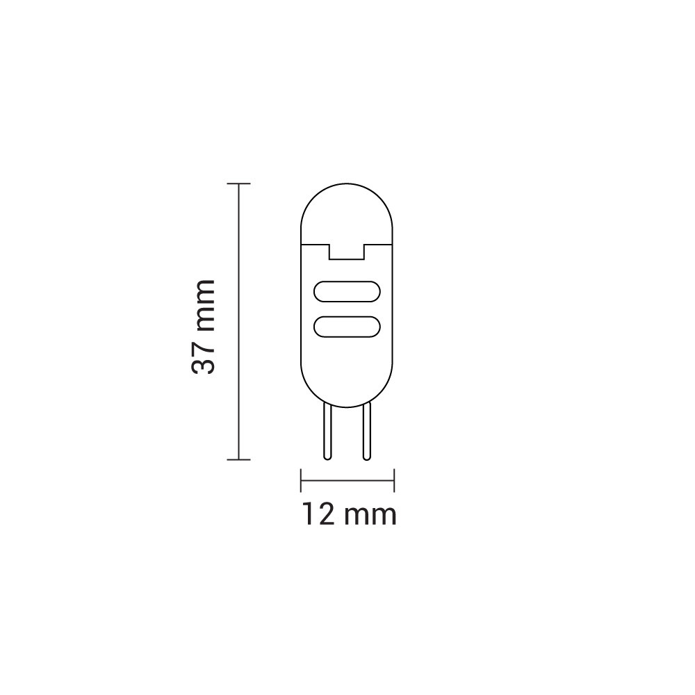Led СИJАЛИЦА G4 2W/AC/DC12V 360° 170Lm 4500K