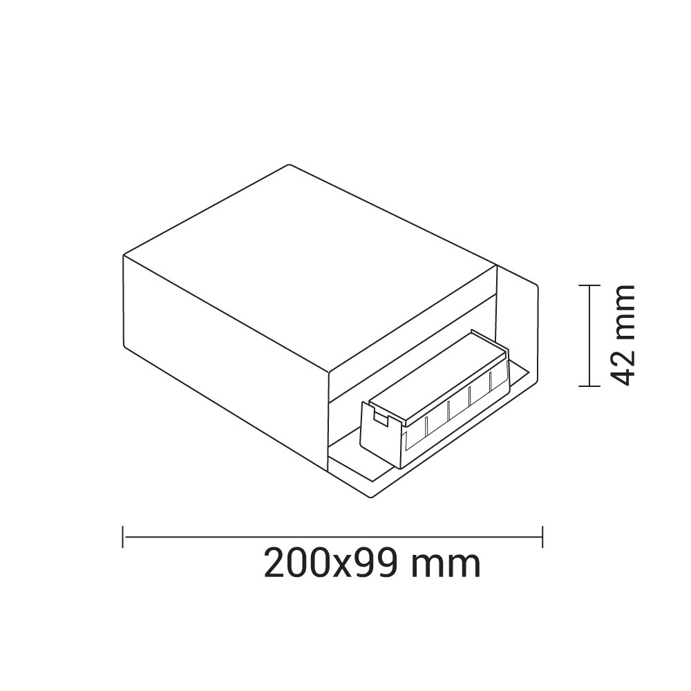 НАПОЈУВАЊЕ ЗА Led ЛЕНТА 150W 12V 12.5A – МЕТАЛНО